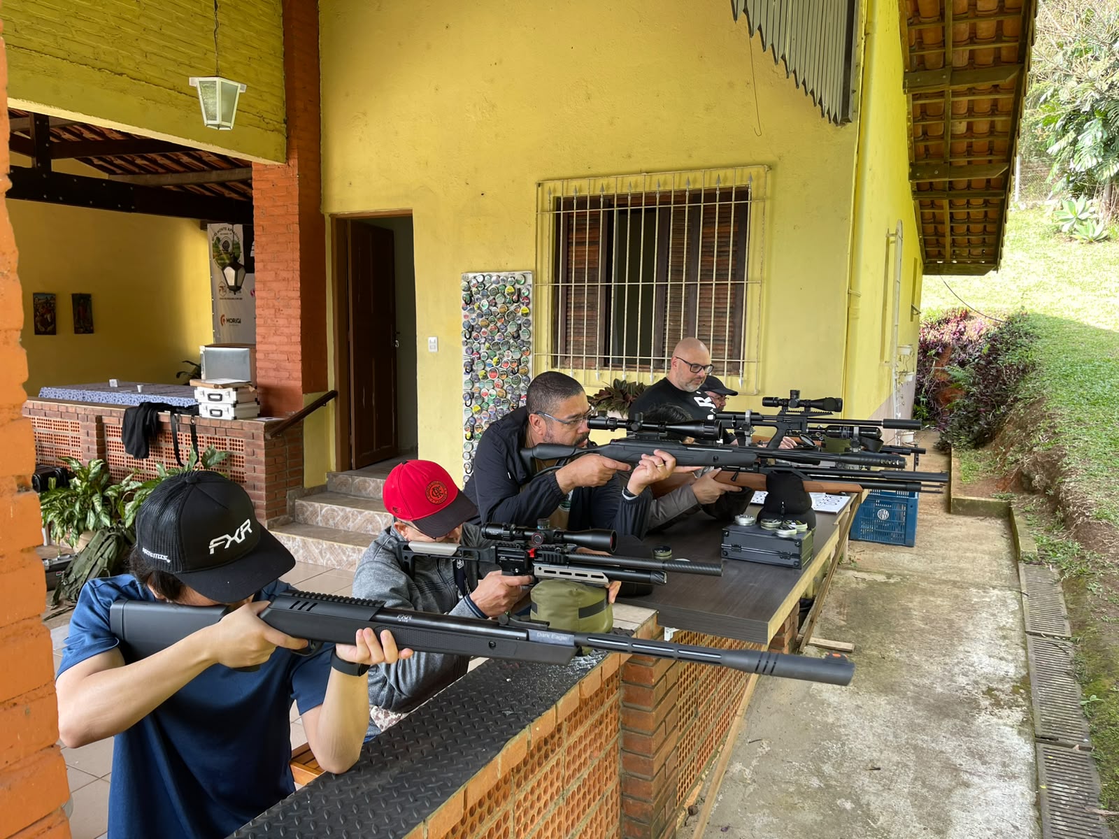 Participantes durante a prova da etapa de 19 de setembro do Open Monte Aprazível